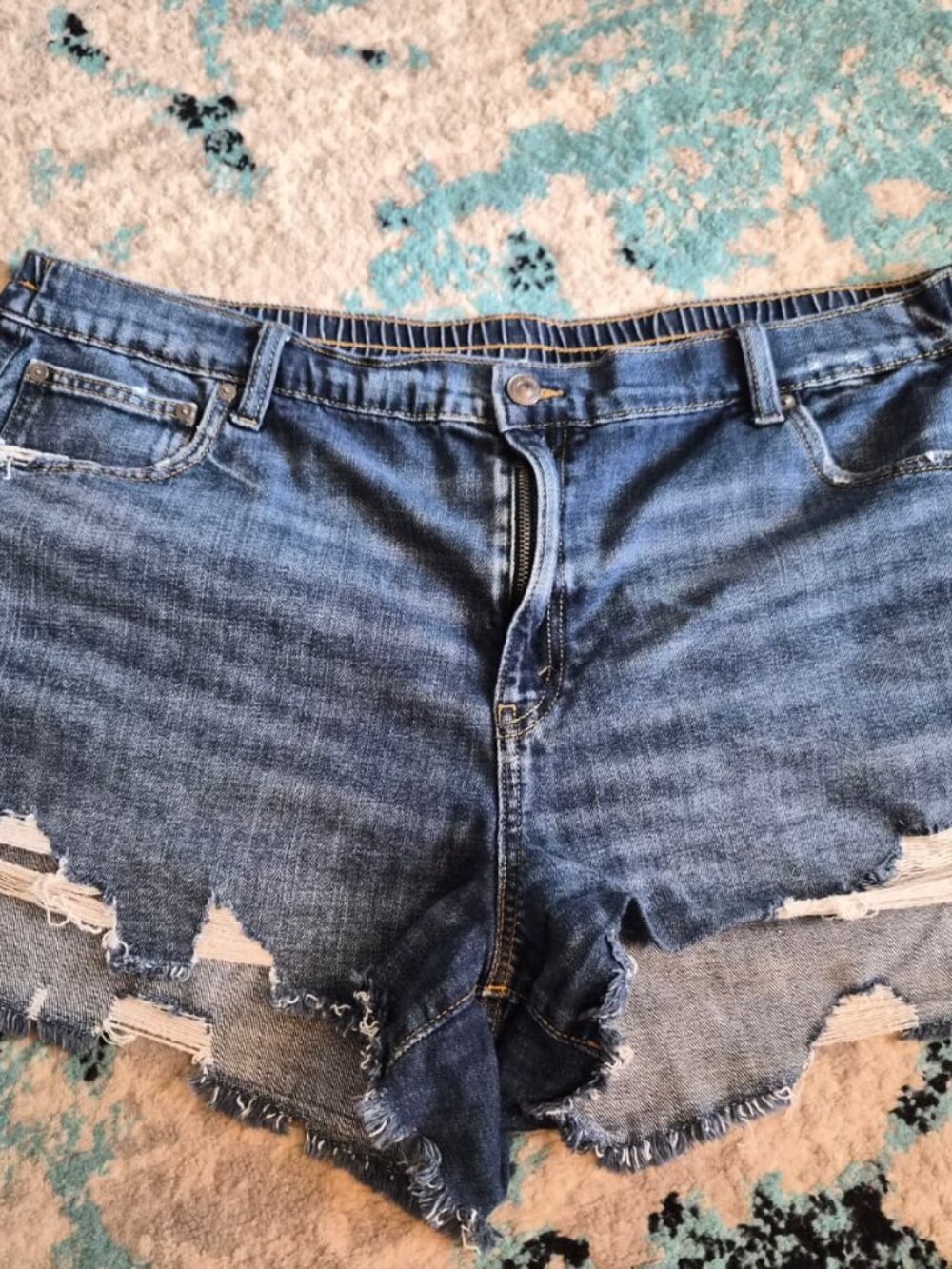 Aerie high waist cutoff shorts